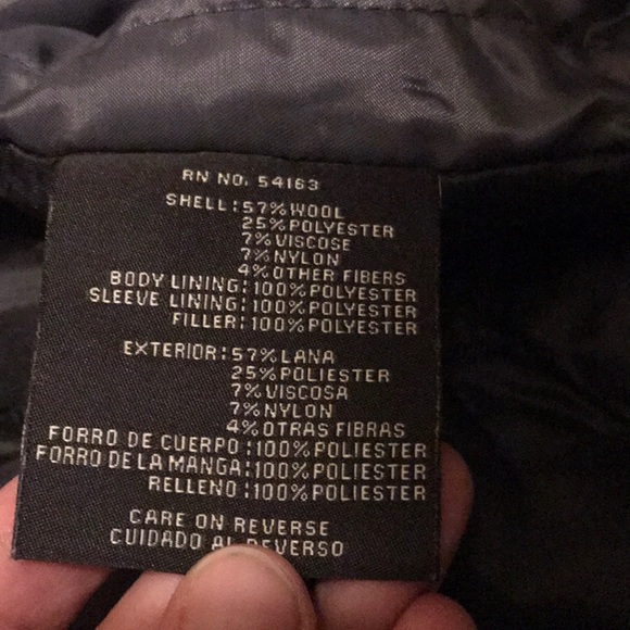 Men's dockers pea coat - Picture 3 of 4